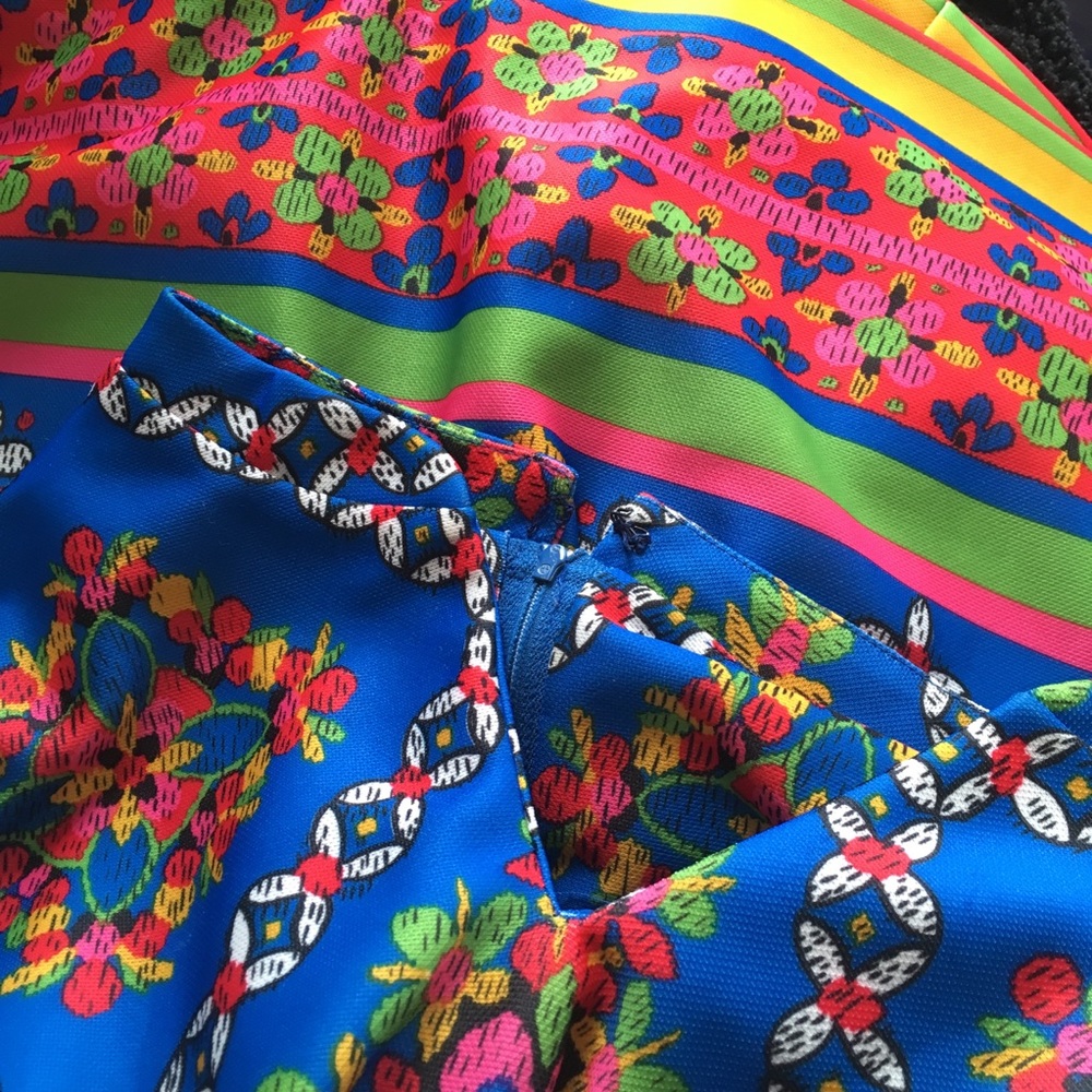 SOLD vintage Boho 70s hippie maxi dress L Checkaberry - Picture 7 of 8